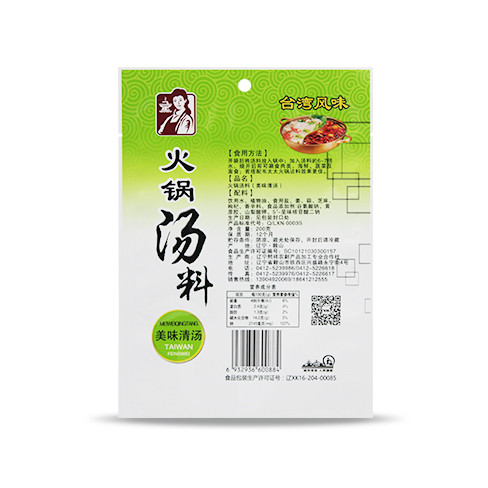 韦太太火锅汤料美味清汤200g