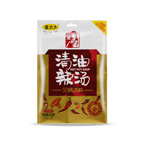 韦太太火锅汤料清油辣汤220g
